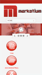 Mobile Screenshot of marketium.com